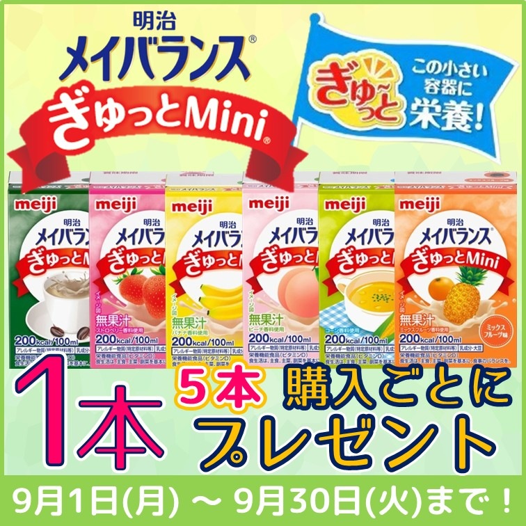 【メイバランスぎゅっとMini ５本購入ごとに１本プレゼント】