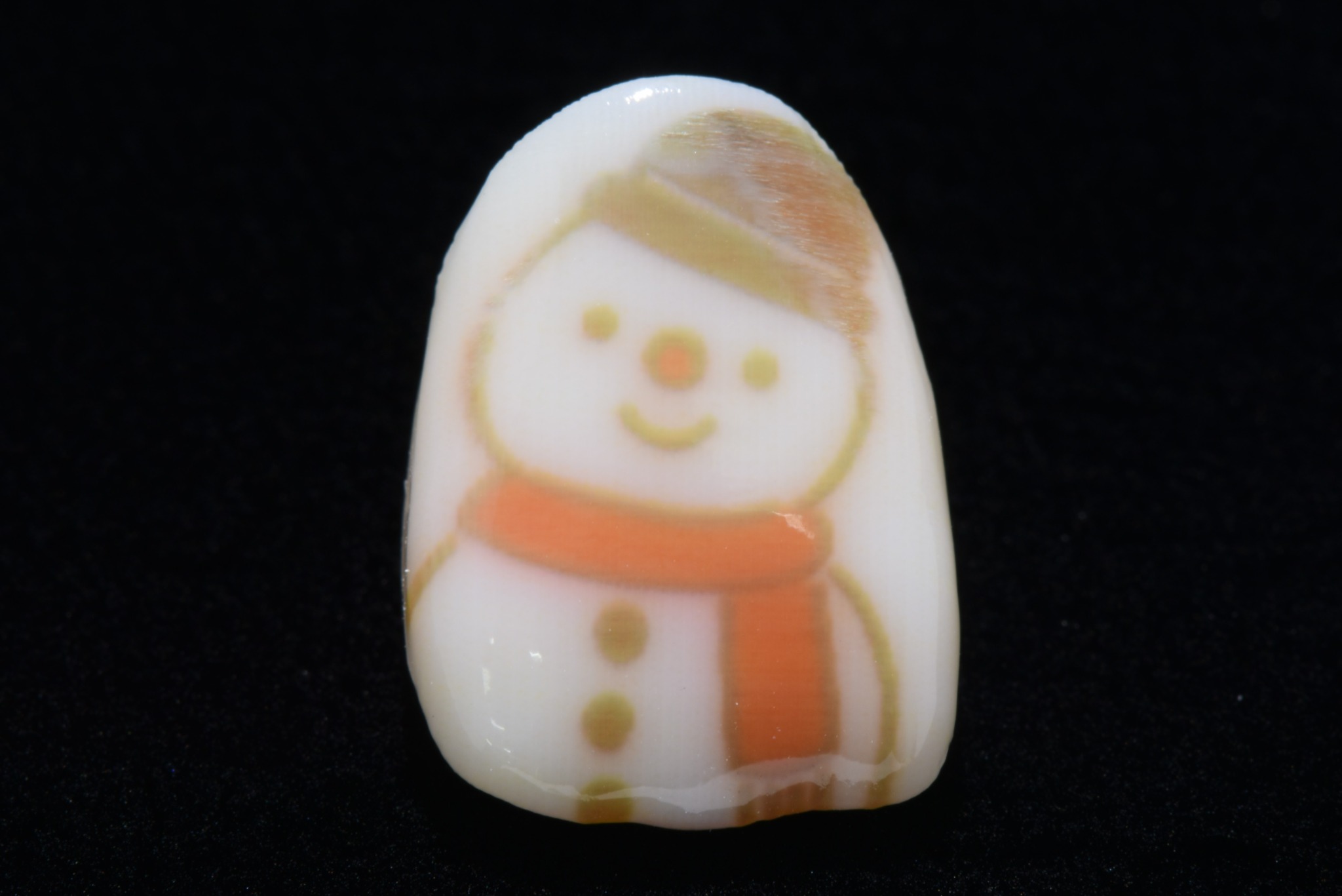 雪だるまのデザイン例