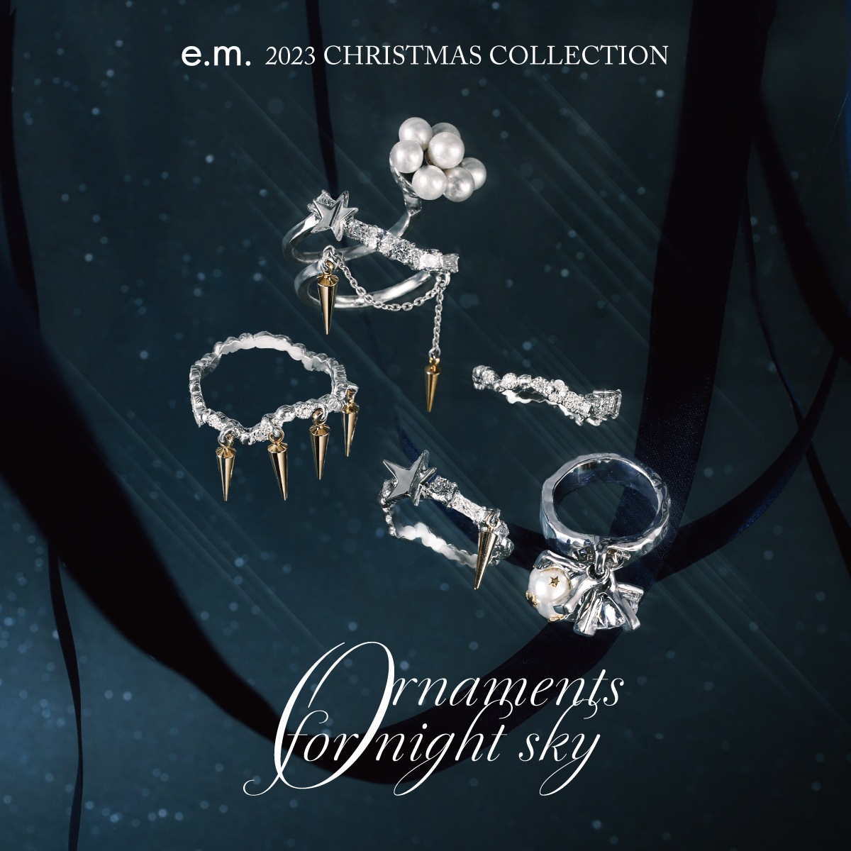 CATEGORY,2023 CHRISTMAS COLLECTION,e.m.「Ornaments for night sky 