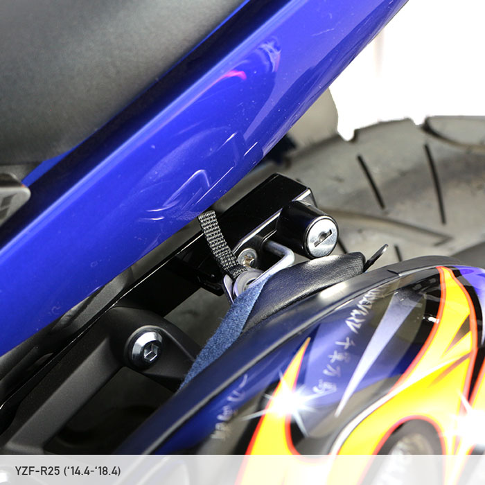 MT-25 MT-03 YZF-R25 YZF-R3 ヘルメットホルダーキット-エンデュランス パーツカタログ