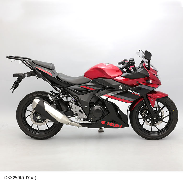 GSX250R DN12B DN11A タンデムグリップ付きリアキャリア -エンデュランス パーツカタログ