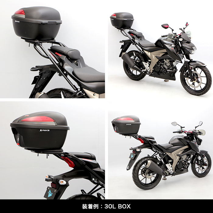 GSX-S125 DL32B DL32D GSX-R125 DL33B タンデムグリップ付きキャリア -エンデュランス パーツカタログ