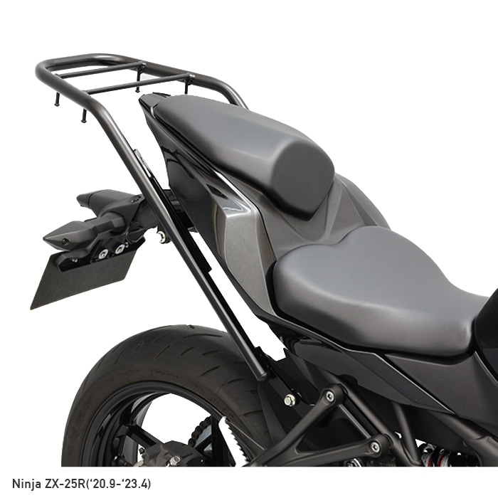 鉄製品Ninja ZX-25R ZX4RR リアキャリア【car-zx25-1】 - パーツ