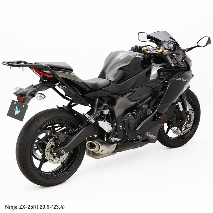 Ninja ZX-25R ZX-4R SE ZX-4RR リアキャリア＋リアボックスセット50L 