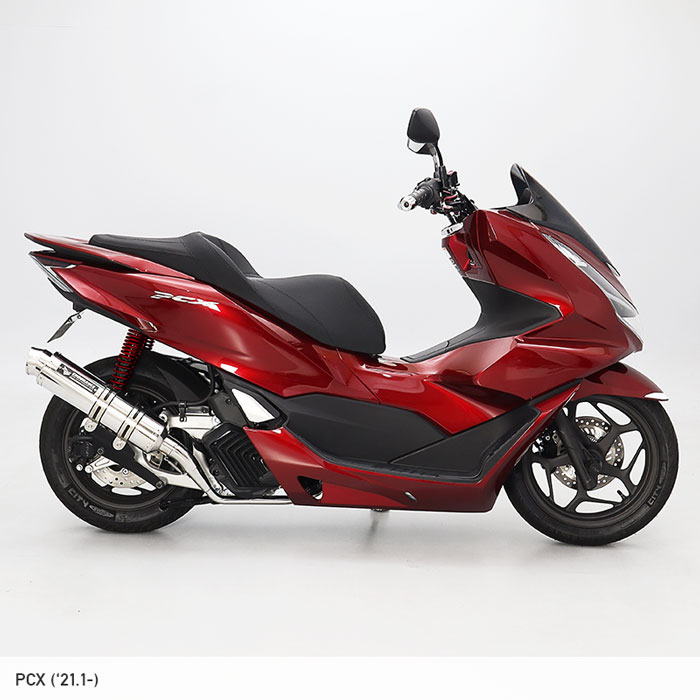 PCX マフラーJF81につけてました