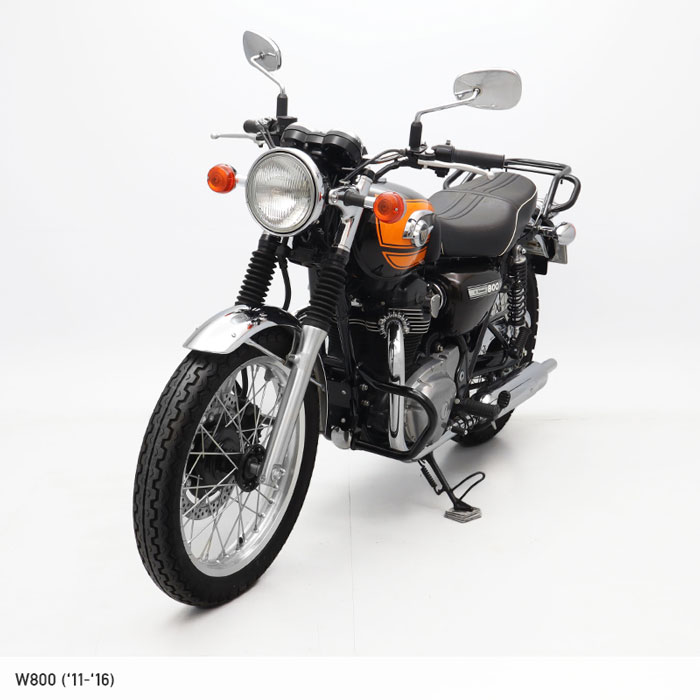 W800 W800 STREET W800 CAFE エンジンガード ブラック-エンデュランス パーツカタログ