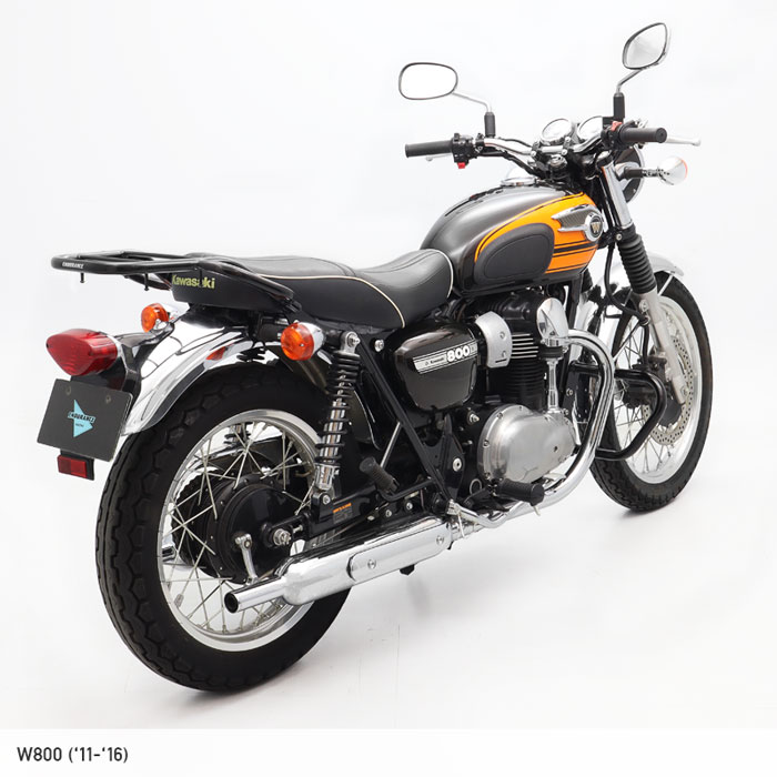カワサキW800のリアキャリア - オートバイパーツ