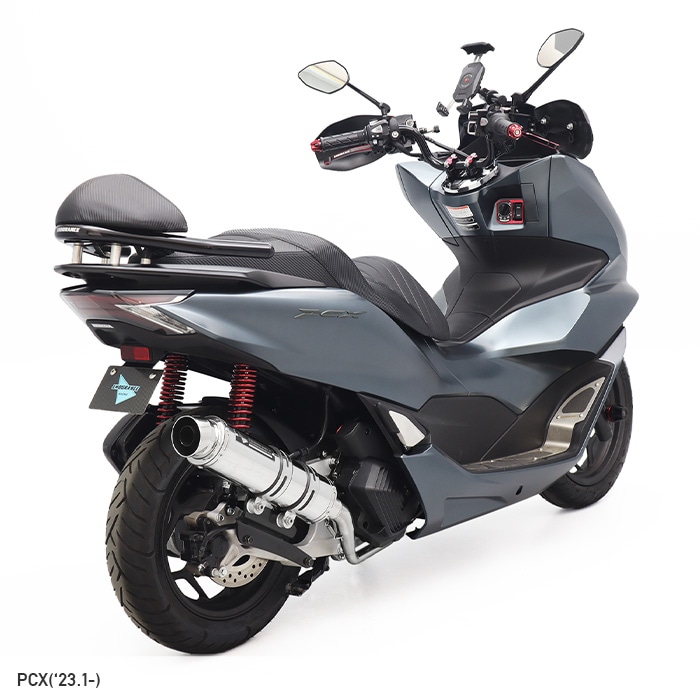 HMS ホンダ PCX125 JF81 KF30 R300 SUS マフラー 50%OFF! - パーツ