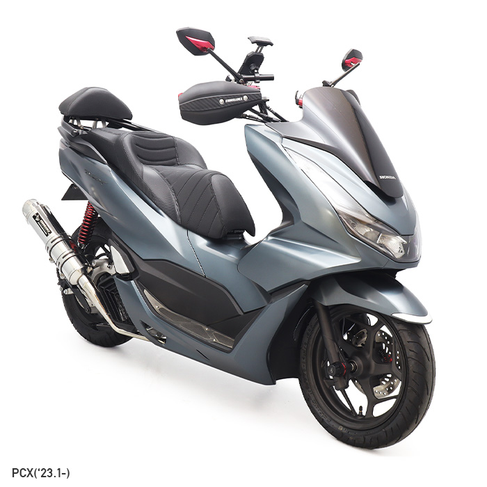 PCX JK05 hi-POWER SPORTS マフラー TYPE R ステンレス-エンデュランス パーツカタログ