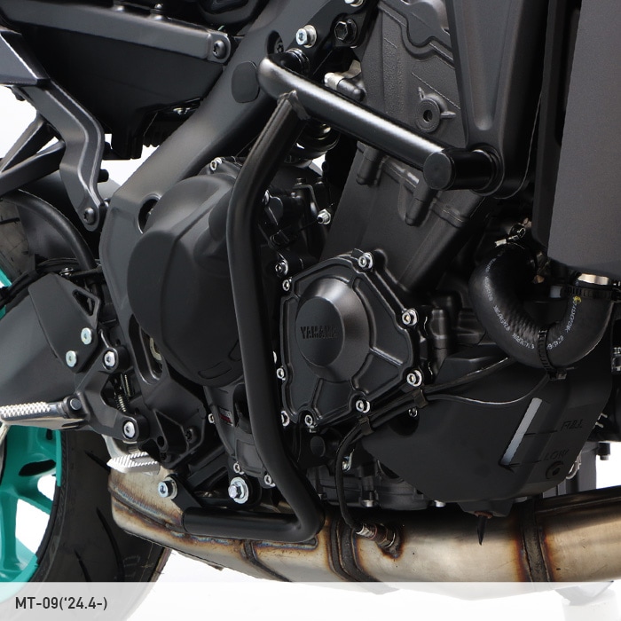 25139 DAYTONA デイトナ パイプエンジンガード TRACER9 GT（’21）マットブラック塗装 25139 DAYTONA デイトナ パイプエンジンガード TRACER9 GT