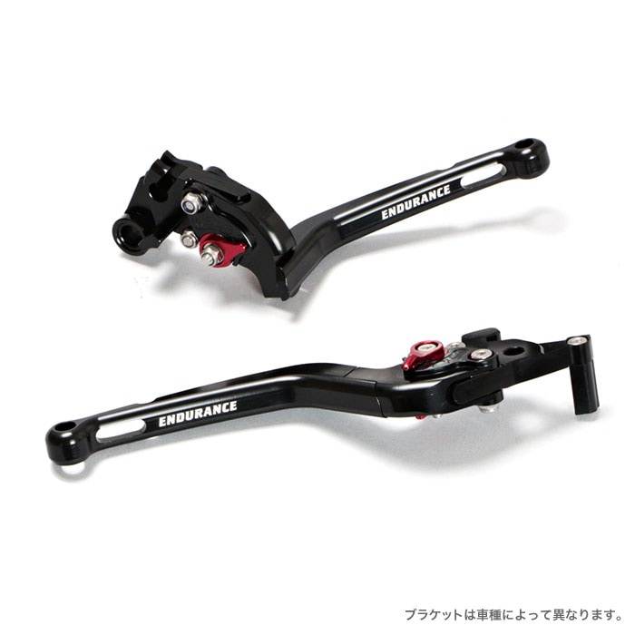 CBR250R CB250F CBR400R CB400F 400X GROM アジャスタブルレバー左右セット 可倒式（全5色） | エンデュランス  パーツカタログ