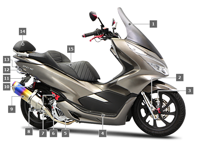 Pcx 18 4 エンデュランス