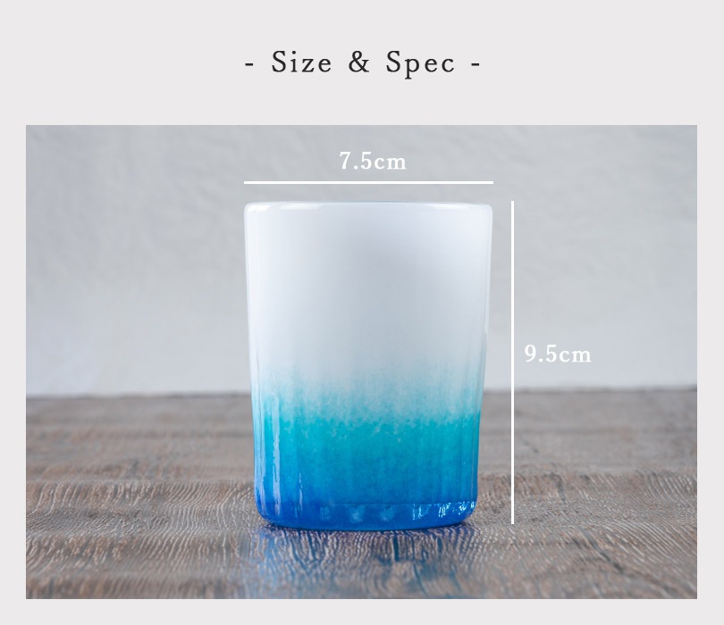 琉球ガラス グラスアート藍 LAGOON グラス | 色から選ぶ,青 | 縁器屋 