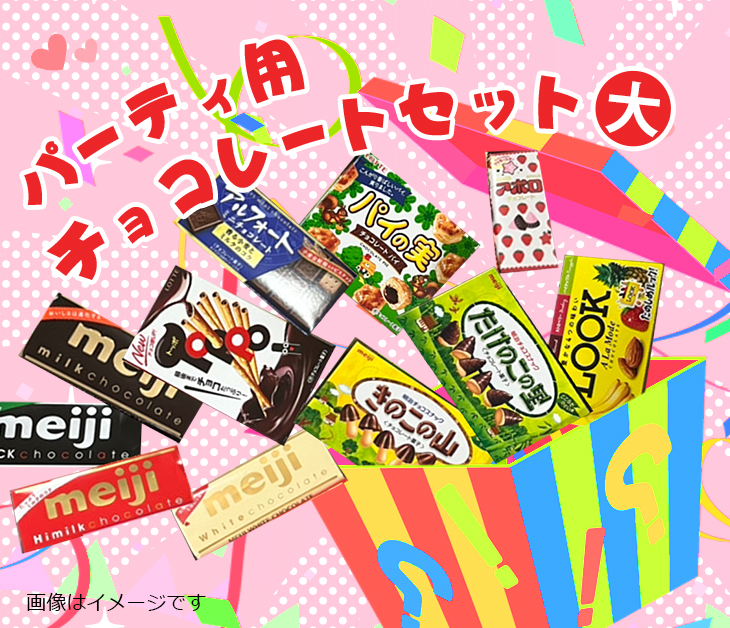 【送料無料】パーティ用チョコレートセット大(70人分)-えぷろん＋(プラス)