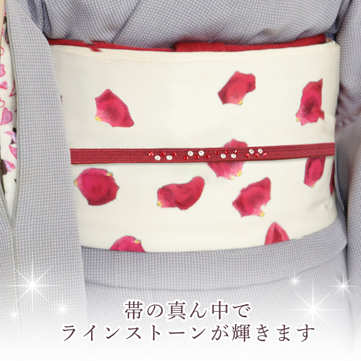 Ohih♡soy　着物一式　小物・かんざし付　音符織柄　定価50万以上 セゾンふりそで館の振袖 /白色/赤色/古典/椿柄/ 03624 紅一点 白