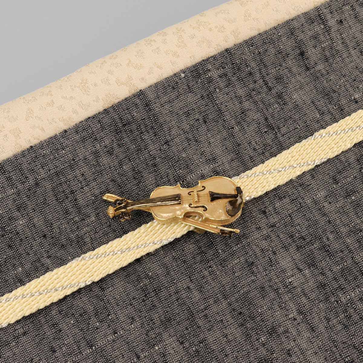 30％OFF》衿秀 公式 三分紐 さんぶひも 手組 平織り 銀ライン