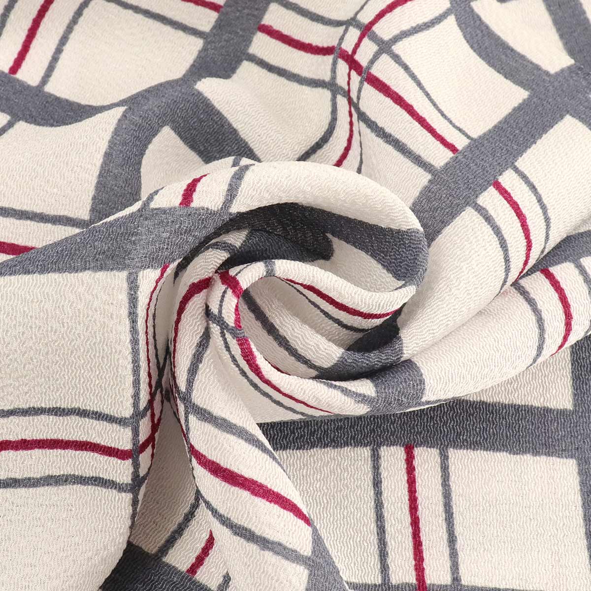 衿秀 公式 帯揚 帯揚げ おびあげ 縮緬 ちりめん チェック柄 格子柄