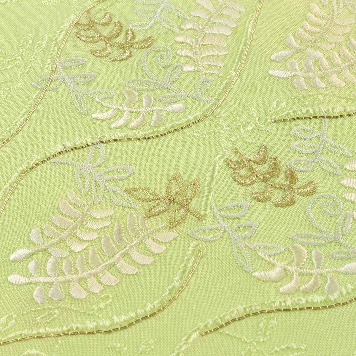 衿秀 公式 帯揚 帯揚げ おびあげ 金駒刺繍 金コマ 立涌 藤 華 地紋 