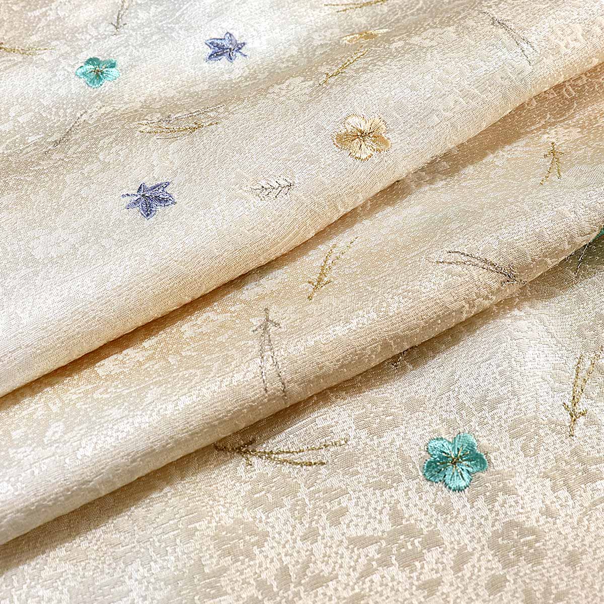 帯揚げ  ふくろうの柄  刺繍  衿秀  和想庵 衿秀 公式 帯揚 帯揚げ おびあげ 鳥獣戯画 動物 縮緬 ちりめん