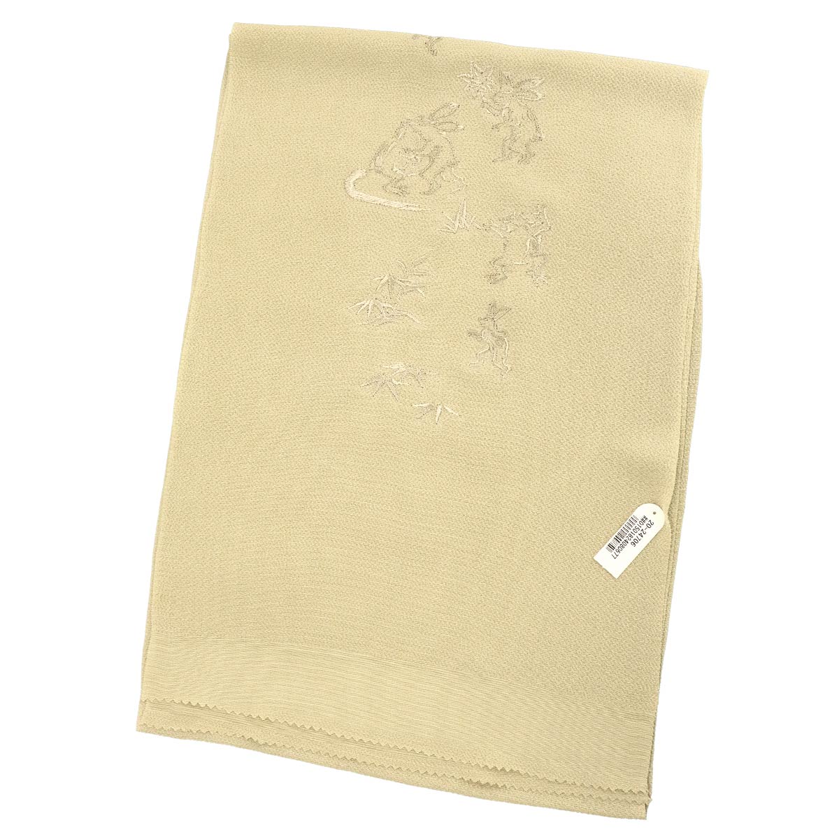 衿秀 公式 帯揚 帯揚げ おびあげ 鳥獣戯画 動物 縮緬 ちりめん 