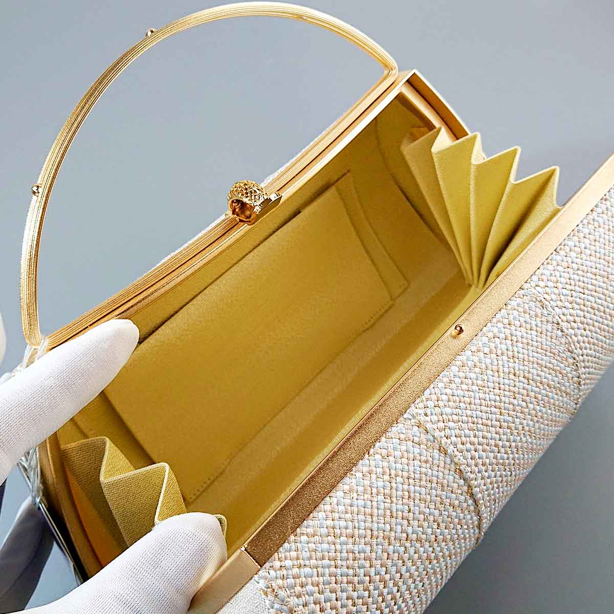 和装 バッグ 草履 重ね衿 まとめ売り 小物 ゴールド 0913-S6883s zouribag-00030.jpg