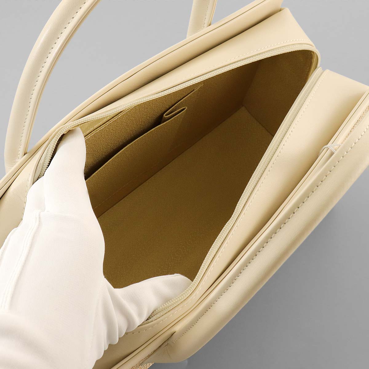 極美品 利休バッグ ハンドバッグ 和装 着物 浴衣 パナマ ベージュ かぶせ 衿秀 公式 バッグ 和装 着物 ばっぐ bag 利休 夏 パナマ 網目