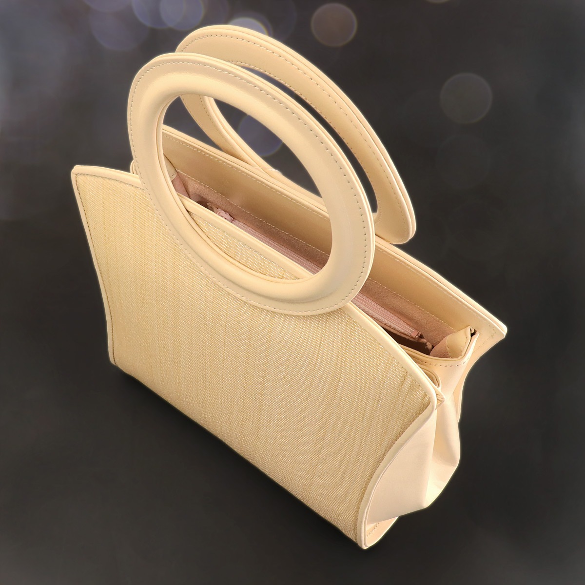 衿秀 貴婦人 ホースヘアバッグ ハンドバッグ 和装 着物 革 日本製 衿秀ホースヘアハンドバッグ