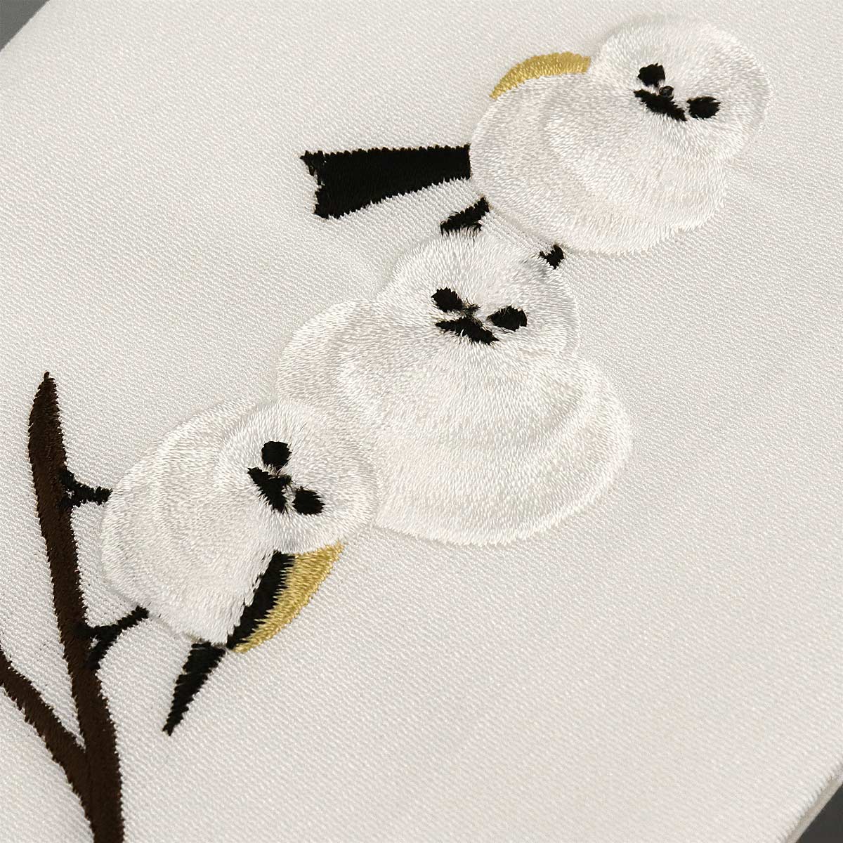 新品未使用】ペタコさんの刺繍半衿 ／シマエナガ 楽天市場】【富士商会