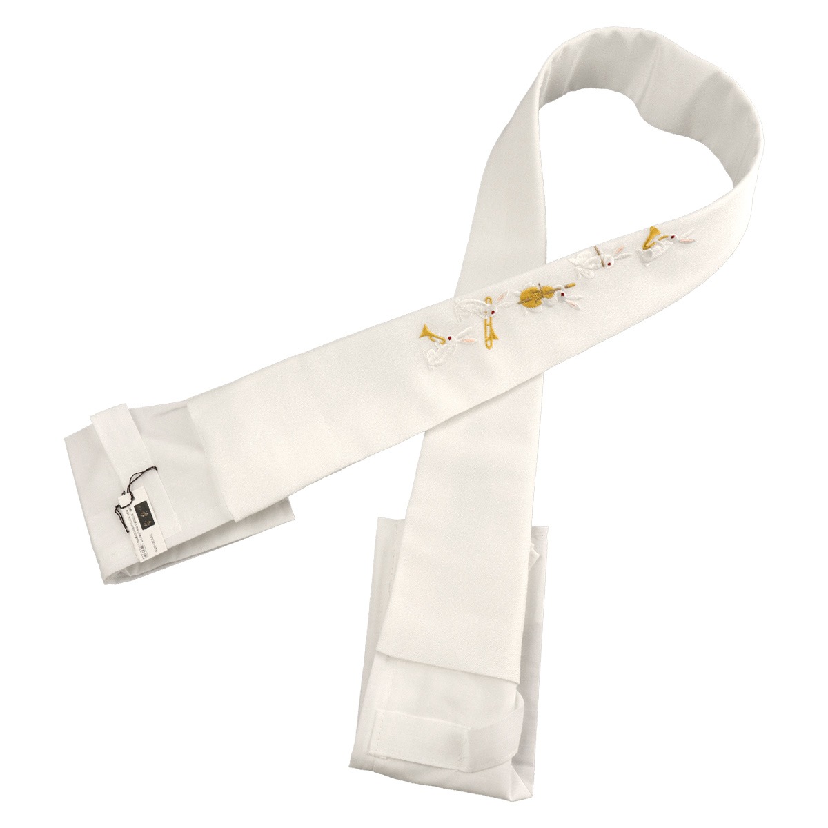 衿秀 公式 き楽っく 替え衿 替衿 かええり 刺繍 オーケストラ 楽器 兎