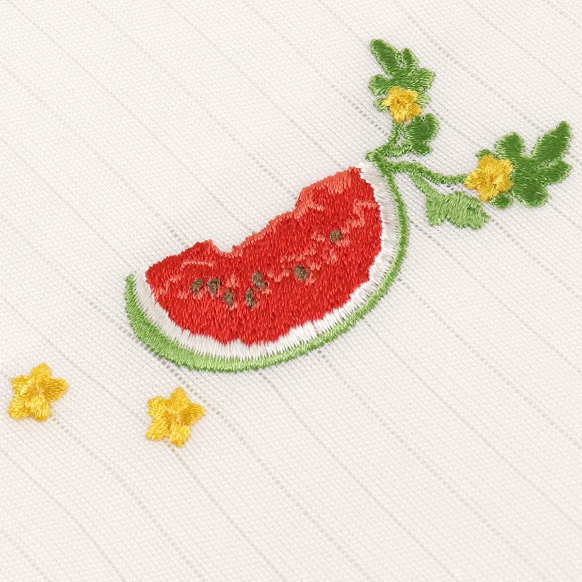 衿秀 公式 き楽っく 替え衿 替衿 かええり 絽 夏 刺繍 すいか スイカ