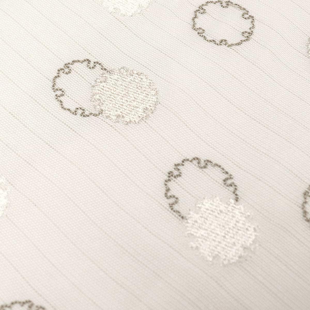 衿秀　きらっく　替え衿　絹　雪の結晶　日本製　広衿　ウォッシャブル加工　き楽っく 衿秀 公式 き楽っく 替え衿 替衿 かええり 刺繍 雪の結晶 唐草 金