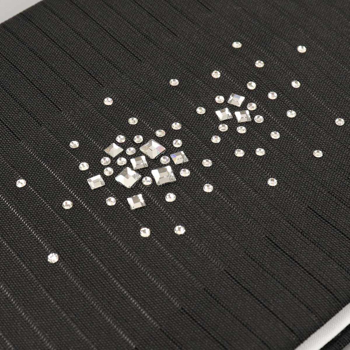 衿秀 公式 き楽っく 替え衿 替衿 かええり 夏 絽 クリスタルストーン