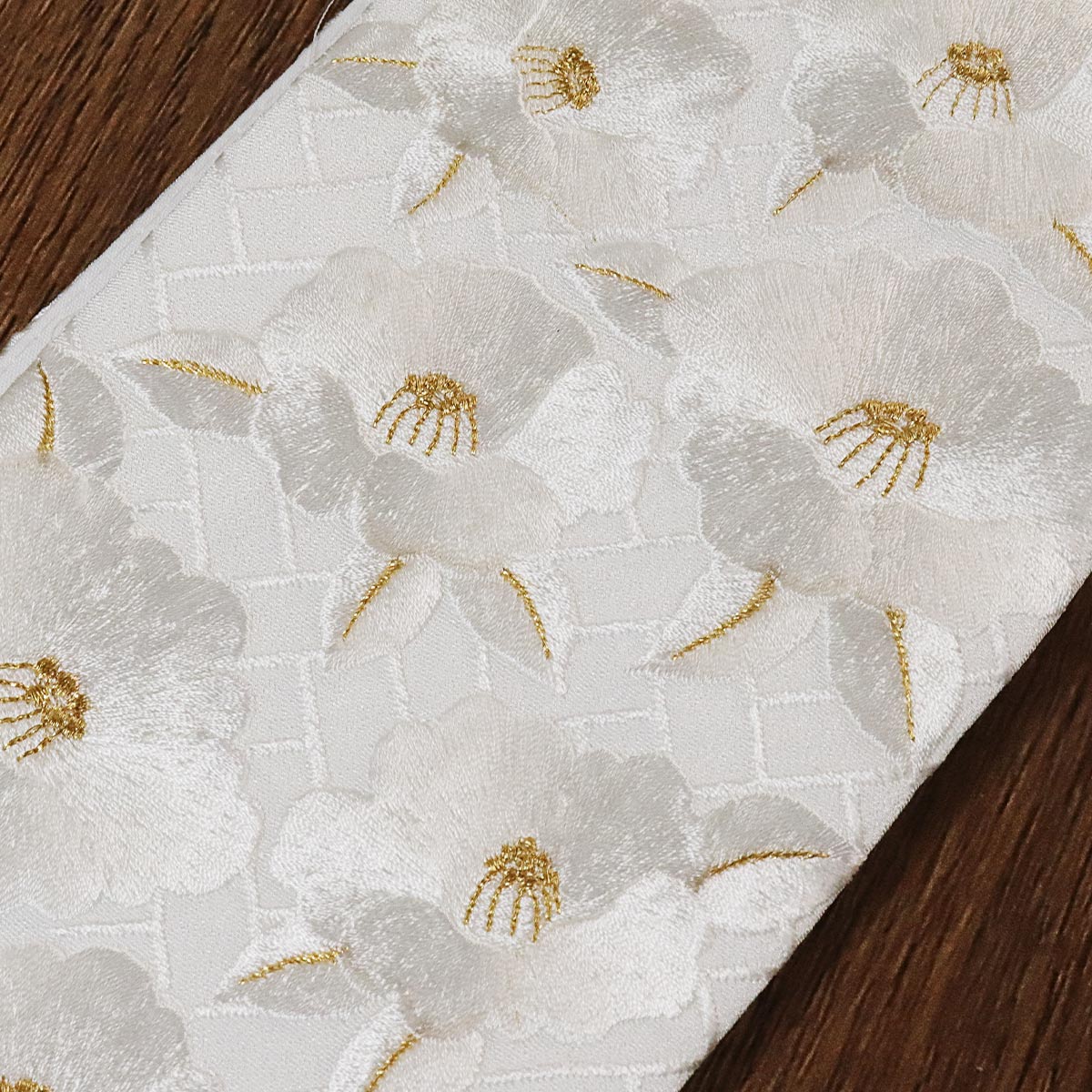 衿秀 公式 き楽っく 替え衿 替衿 かええり 刺繍 網代 椿 あじろ つばき