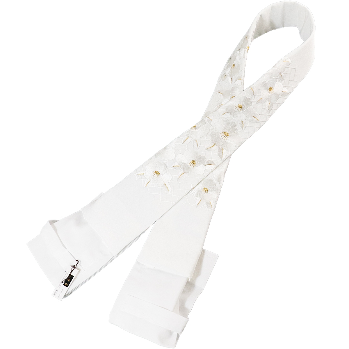 衿秀 公式 き楽っく 替え衿 替衿 かええり 刺繍 網代 椿 あじろ つばき