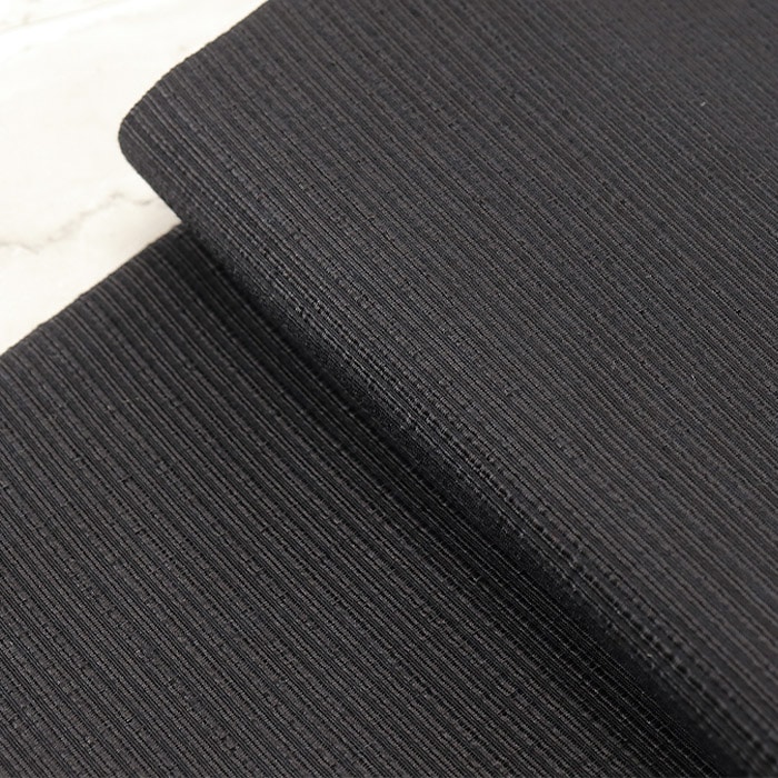 衿秀 公式 帯 うさぎ ウサギ 兎 しっぽ 黒色 名古屋帯 おび 九寸