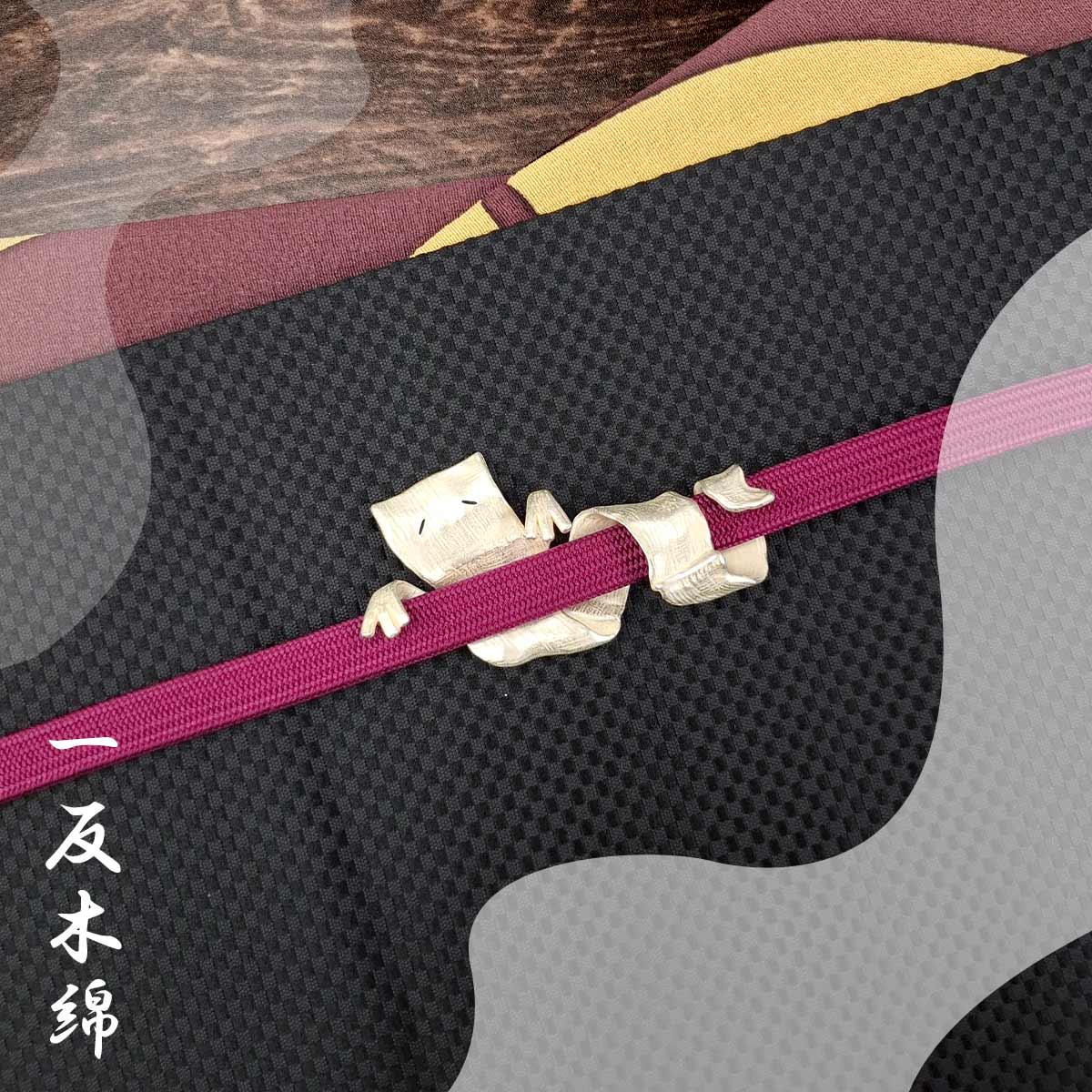 衿秀 公式 帯留め 日本製 一反木綿 suu ブラフシューペリア 妖怪