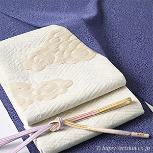 Instagram「旬のお勧めコーディネート（小宮康正氏の江戸小紋に瑞雲の袋帯）」