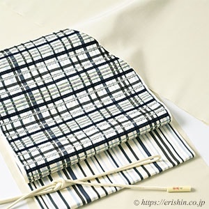 Instagram「旬のお勧めコーディネート（芝崎圭一座繰紬無地に洛風林の織名古屋帯）」