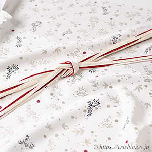 Instagram「クリスマス＆ハッピーニューイヤーの帯揚げ」