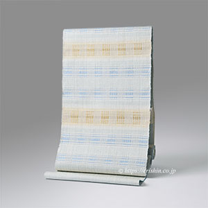 Instagram「下井伸彦　九寸織名古屋帯（下井紬・暈し横段/紬地）」