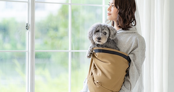 4wayマルチバッグ-犬用抱っこ紐のオプション品｜日本で唯一のドッグス