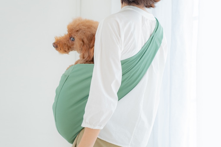 1-15kg対応の犬用抱っこ紐(小型犬・中型犬)サンドベージュ｜日本で唯一 