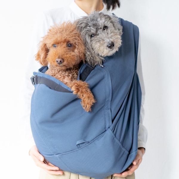 2頭入れの犬用抱っこ紐をお探しの方へ 【日本で唯一】のドッグスリング