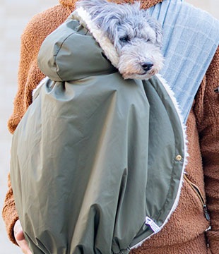 ボア・スリングブランケット-犬用抱っこ紐のオプション品｜日本で唯一
