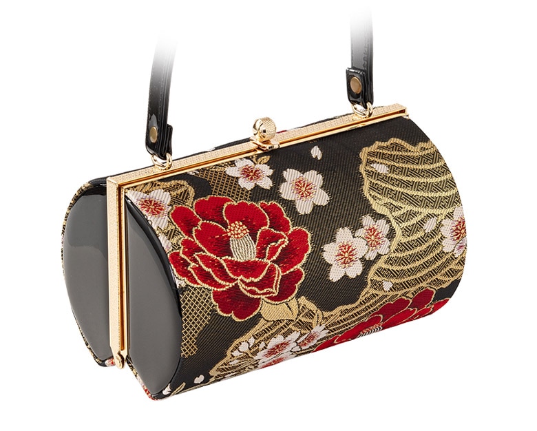 草履バッグセット 厚底草履 古典模様 24cm 草履バッグセット モダン