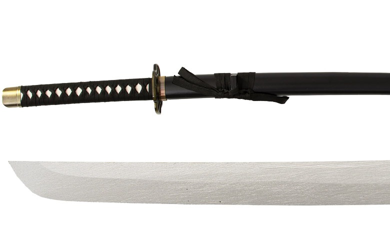 ジュニア刀 黒 木製 長さ100cm 中国製 | 撮影小物・ディスプレイ,刀剣