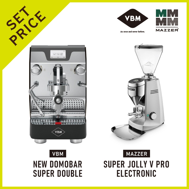 マシンセット VBM & MAZZER NEW DOMOBAR SUPER ELECTRONIC + SUPER JOLLY V PRO ELECTRONIC