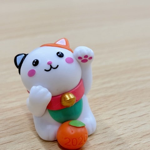 鏡餅 丸餅入招福招き猫にゃあ | お鏡もち | | 越後製菓OnlineShop