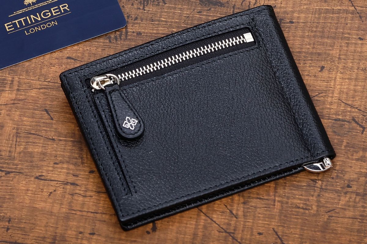 MONEY CLIP WITH ZIP