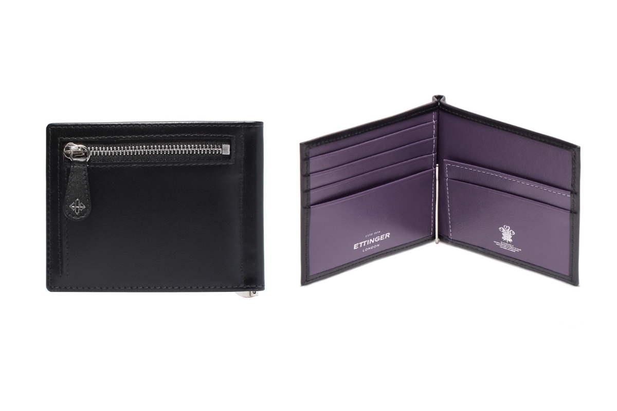 ��ST�� MONEY CLIP WITH ZIP